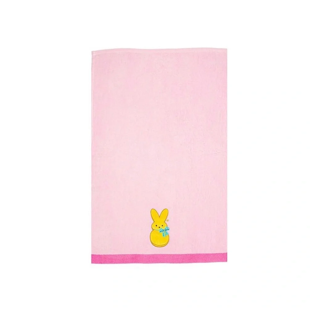 2pk Peeps Easter Plush Hand Towel - Pink & Light Blue Gift Decor Fans Brand New